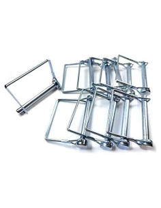 10 Pasadores de Bloqueo de Alambre ZOROLE 9.21mm Acero Zincado