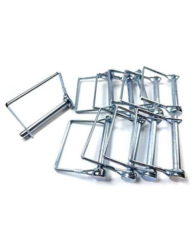 10 Pasadores de Bloqueo de Alambre ZOROLE 9.21mm Acero Zincado