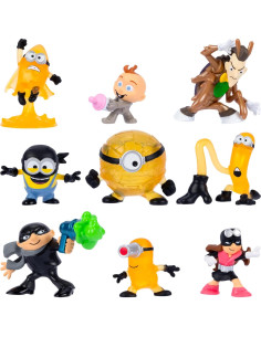 Calendario de Cuenta Regresiva Minions Mega Batalla 10 Figuras 2