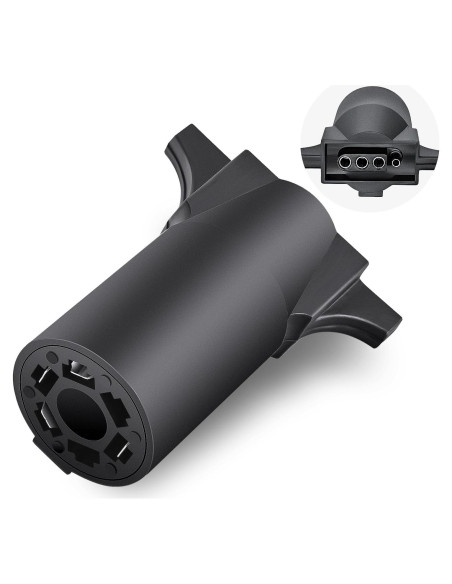 Adaptador de Remolque Nilight 7 Pines a 4 Pines Impermeable