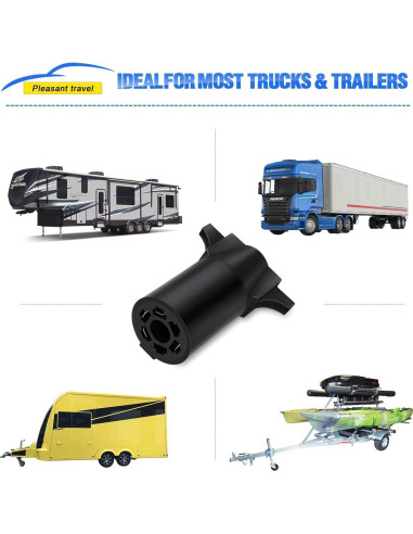 Adaptador de Remolque Nilight 7 Pines a 4 Pines Impermeable