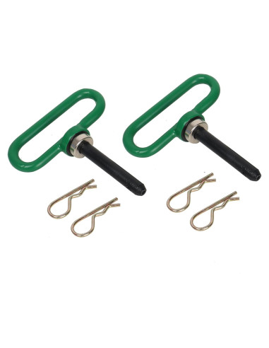 Pasador Magnético VIRTIONZ Verde - 2 Paquetes, 2.54 cm