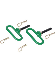 Pasador Magnético VIRTIONZ Verde - 2 Paquetes, 2.54 cm 2