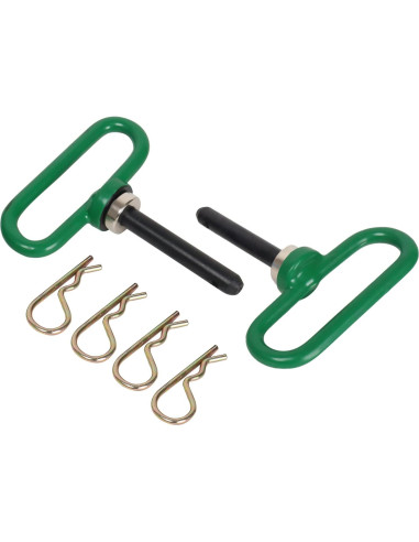 Pasador Magnético VIRTIONZ Verde - 2 Paquetes, 2.54 cm