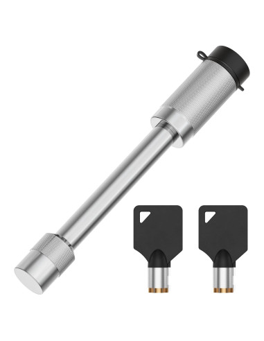 Cerradura de enganche de remolque Ayleid 5/8" antirrobo 2 paquetes