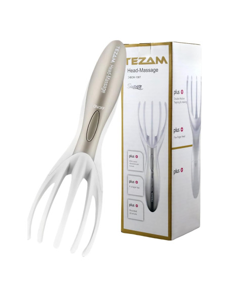 Masajeador Eléctrico de Cabeza Tezam - 5 en 1, Alivio Estrés Masajeador Eléctrico de Cabeza Tezam - 5 en 1, Alivio Estrés