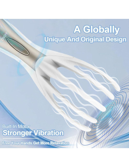 Masajeador Eléctrico de Cabeza Tezam - 5 en 1, Alivio Estrés Masajeador Eléctrico de Cabeza Tezam - 5 en 1, Alivio Estrés