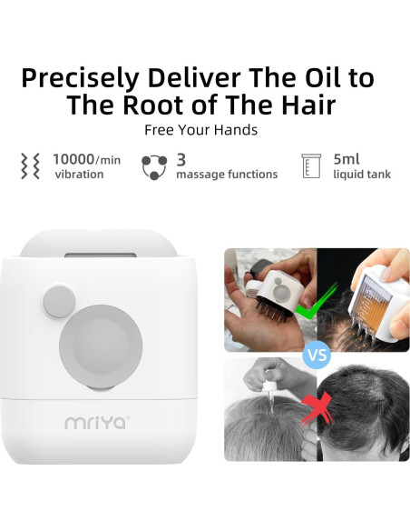 Aplicador de Aceite para Cabello Eléctrico Mriya 5ml