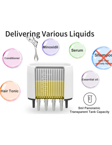Aplicador de Aceite para Cabello Eléctrico Mriya 5ml