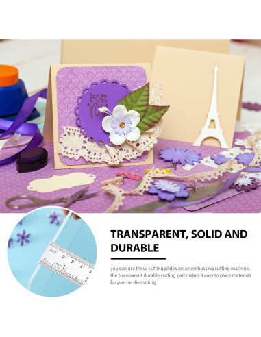 Almohadillas de Corte Acrílicas Blulu 8 Piezas 22.1x15.5cm