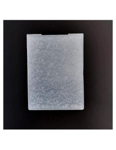 Carpeta de Relieve WJ para Hacer Tarjetas Floral 10.5x14.5cm