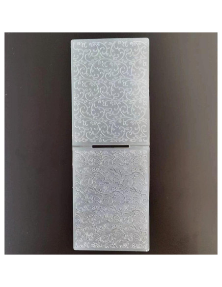 Carpeta de Relieve WJ para Hacer Tarjetas Floral 10.5x14.5cm