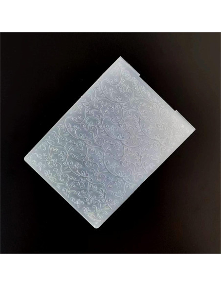 Carpeta de Relieve WJ para Hacer Tarjetas Floral 10.5x14.5cm