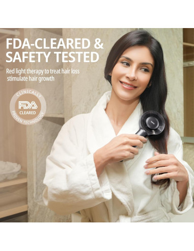 Peine Láser Breo Scalp 3L para Crecimiento del Cabello