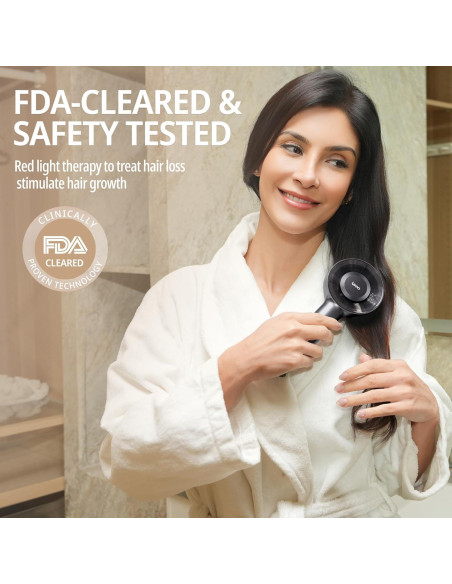 Peine Láser Breo Scalp 3L para Crecimiento del Cabello