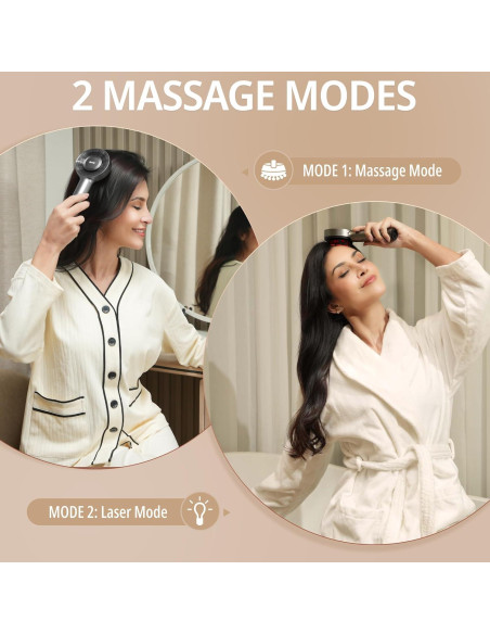 Peine Láser Breo Scalp 3L para Crecimiento del Cabello