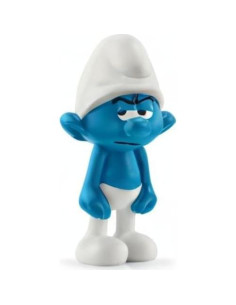 Figurita Pitufo Gruñón Schleich 10g 4.06cm 3+ 2