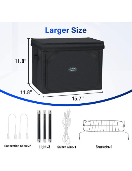 Kit de Curado de Resina UV Hypool 365nm para Impresora 3D