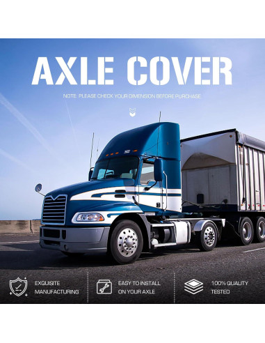 Cubiertas de Eje Autsurles 2 Delanteras y 4 Traseras 33mm