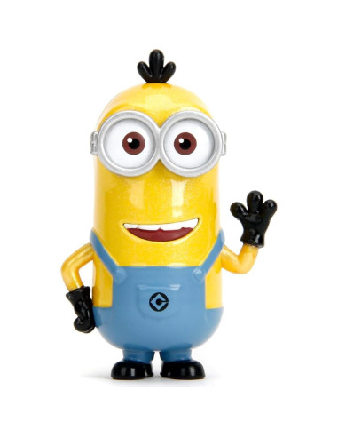 Figuras de Metal Minions Jada 4-Pack - Stuart, Kevin, Otto, Bob