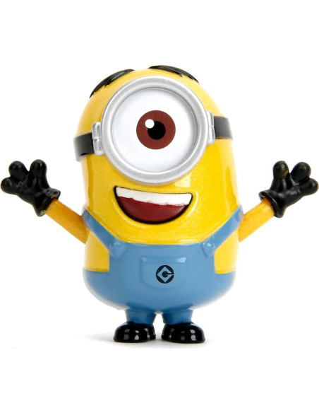 Figuras de Metal Minions Jada 4-Pack - Stuart, Kevin, Otto, Bob Figuras de Metal Minions Jada 4-Pack - Stuart, Kevin, Otto, Bob