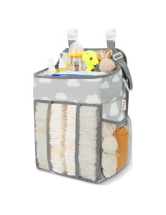 Organizador de Pañales Colgante Maliton Nube Gris 600D