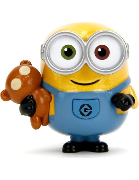 Figuras de Metal Minions Jada 4-Pack - Stuart, Kevin, Otto, Bob Figuras de Metal Minions Jada 4-Pack - Stuart, Kevin, Otto, Bob