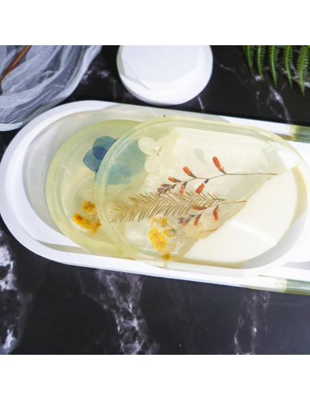 Juego de 5 Moldes de Silicona Ovalados AOEDEO - 30.48 a 14.48 cm