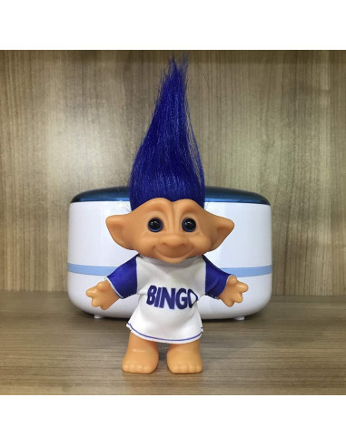 Muñecas Troll Vintage Yintlilocn - 19.05 cm Azul, 10 Piezas