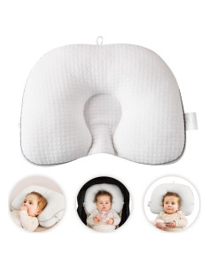 Almohada Ergonómica para Bebé Cococu - Soporte Cuello Blanco
