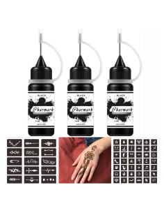 Kit de Pintura Temporal de Pecas Falsas Charmark 84 Pcs