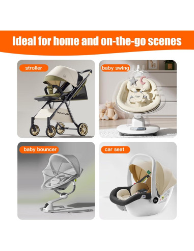 Almohada Ergonómica para Bebé Cococu - Soporte Cuello Blanco