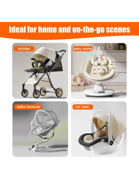 Almohada Ergonómica para Bebé Cococu - Soporte Cuello Blanco