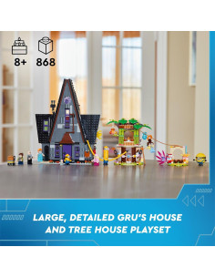 LEGO Mi Villano Favorito 4 Mansión de Gru 868 Piezas 2