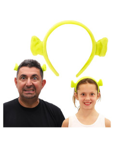 Diadema de Disfraz de Shrek Toyland - Ogro Verde Talla Única
