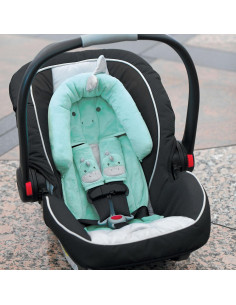 Conjunto Soporte Cabeza y Fundas Travel Bug Dinosaurio 2