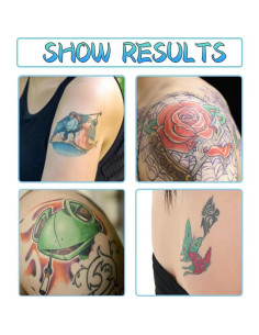 Kit de Marcadores de Tatuajes Temporales Wxfhtda - 10 Piezas + 40 Plantillas 2