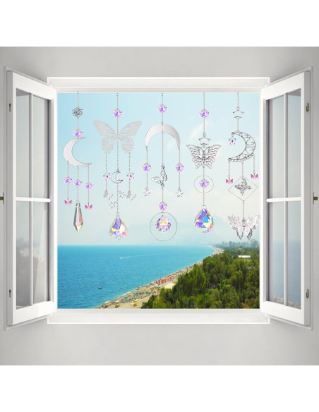 Kit de Atrapasoles de Cristal Lyukii 300 Piezas DIY