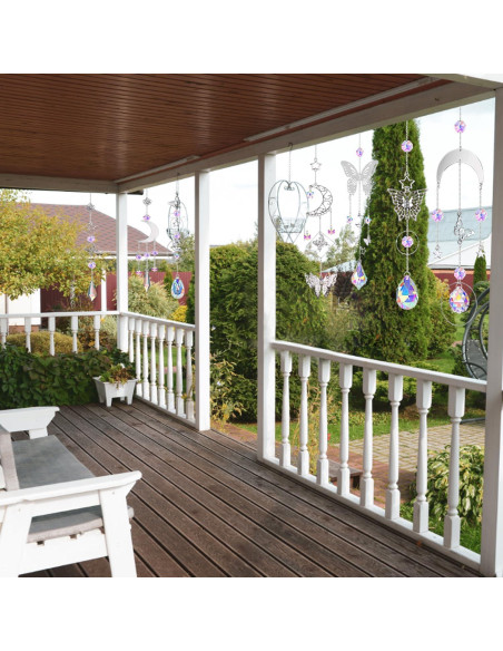 Kit de Atrapasoles de Cristal Lyukii 300 Piezas DIY