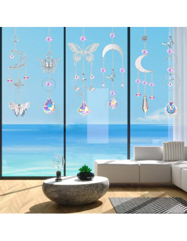 Kit de Atrapasoles de Cristal Lyukii 300 Piezas DIY