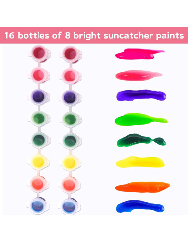 Kits de Artesanía de Atrapasol Cruz WorldBazaar - 24 Piezas