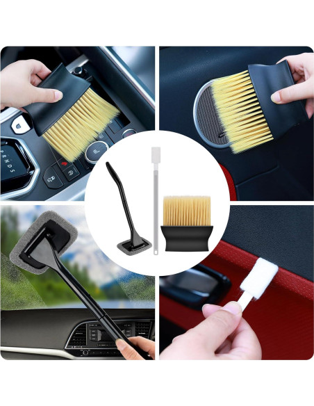 Kit de Lavado de Autos 44 Piezas AUTODECO Negro