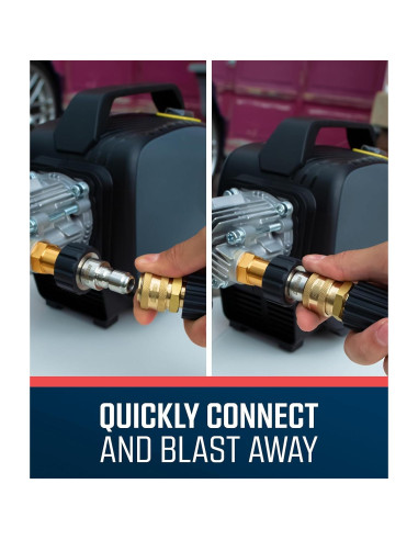 Kit de Conexión Rápida McKillans M22-14mm para Lavadora a Presión