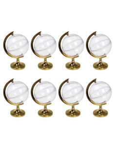 Contenedor de Caramelos Globo Dorado Mobestech 12pcs 12cm