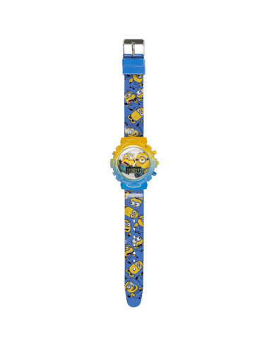 Reloj de Niños Minions con Luces Intermitentes y Pantalla LCD