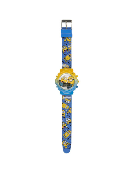 Reloj de Niños Minions con Luces Intermitentes y Pantalla LCD