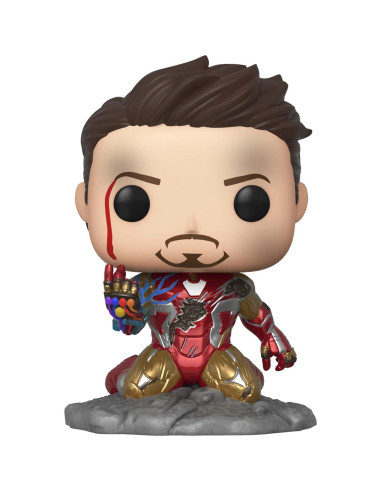 Funko Pop! Iron Man Deluxe Brillante en la Oscuridad 10 cm