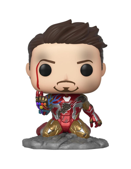 Funko Pop! Iron Man Deluxe Brillante en la Oscuridad 10 cm