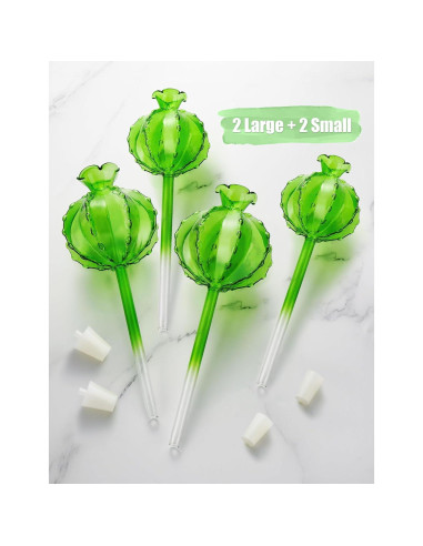 Esferas de Riego Automático NiHome 4-Pack Vidrio Verde