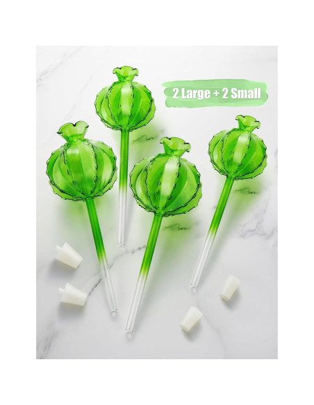 Esferas de Riego Automático NiHome 4-Pack Vidrio Verde